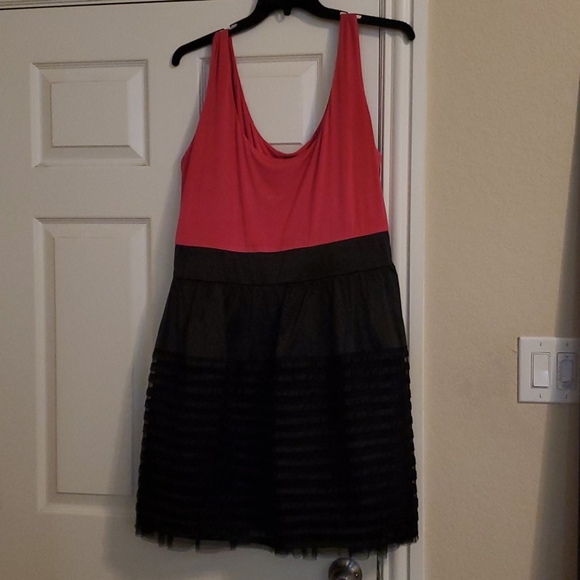 torrid Dresses & Skirts - Torrid pink & black party 🥳  dress